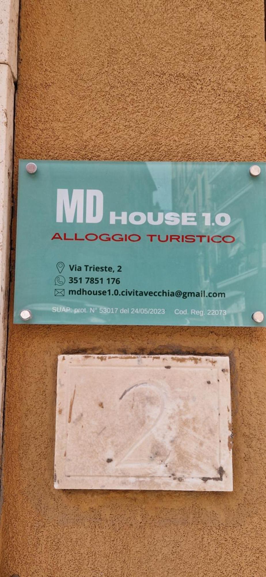 Bed and Breakfast Md House Civitavecchia Zewnętrze zdjęcie